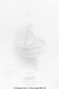 “Ghost Ship” - The ex-USS Kittiwake appears as if from a ... by Susannah H. Snowden-Smith 